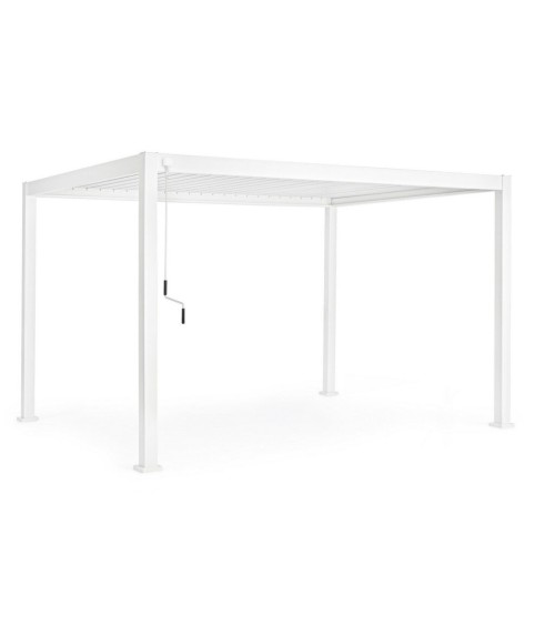 Pergola MAREA 3x4 BIZZOTTO bianca | BHOME by Arredi Barbàra