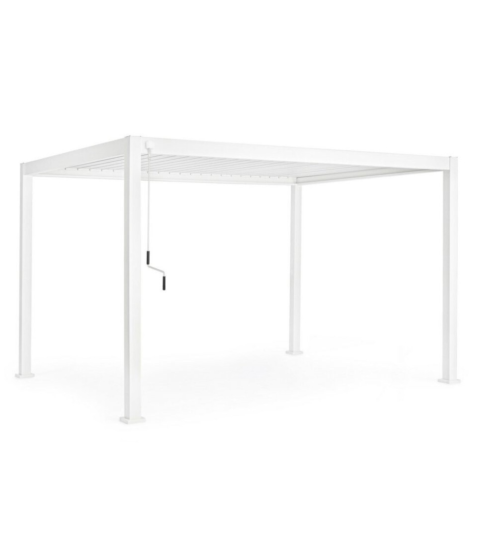 Pergola MAREA 3x4 BIZZOTTO bianca | BHOME by Arredi Barbàra