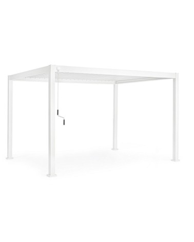 Pergola MAREA 3x4 BIZZOTTO bianca | BHOME by Arredi Barbàra
