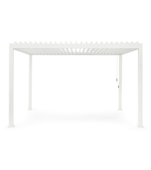Pergola MAREA 3x4 BIZZOTTO bianca | BHOME by Arredi Barbàra