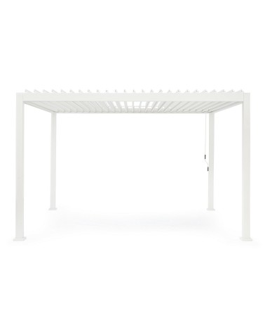 Pergola MAREA 3x4 BIZZOTTO bianca | BHOME by Arredi Barbàra