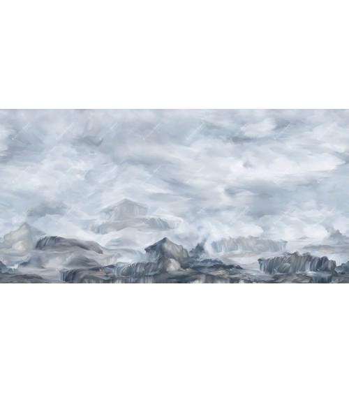 Wallpaper The Cliffs INKIOSTRO BIANCO | BHOME