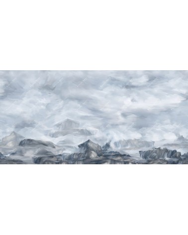 Papel pintado The Cliffs INKIOSTRO BIANCO | BHOME