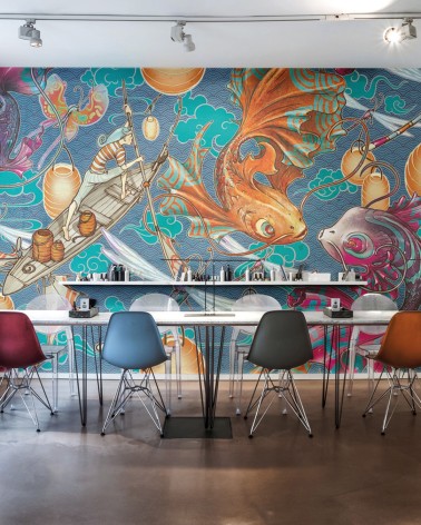 Papel pintado Silent sky INKIOSTRO BIANCO | BHOME