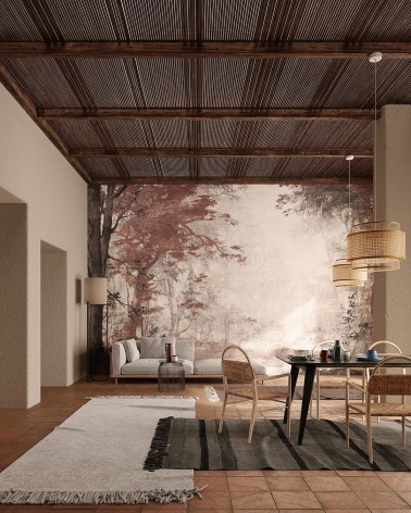 Papier peint Foresta Umbra INKIOSTRO BIANCO | BHOME