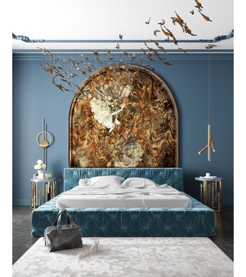 Wallpaper Silkywaves INKIOSTRO BIANCO | BHOME