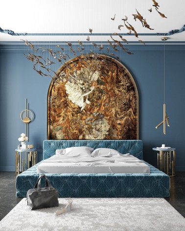 Papier peint Silkywaves INKIOSTRO BIANCO | BHOME