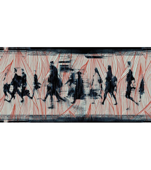 Wallpaper Walking INKIOSTRO BIANCO | BHOME