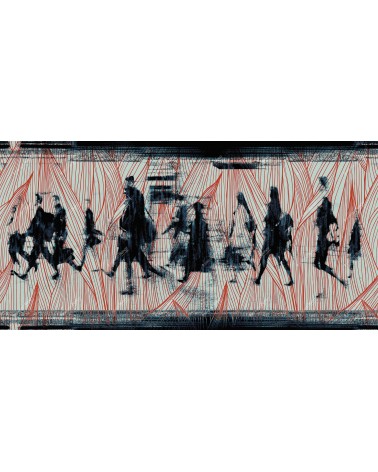 Papel pintado Walking INKIOSTRO BIANCO | BHOME