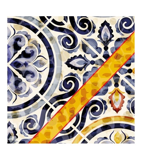 Papel pintado Vietri INKIOSTRO BIANCO | BHOME