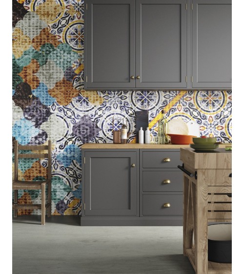 Wallpaper Vietri INKIOSTRO BIANCO | BHOME