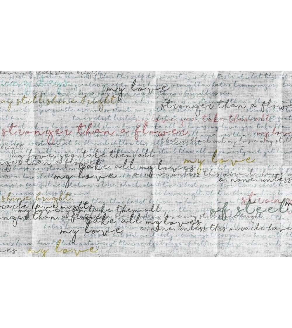 Wallpaper “WPC_300” – Wall Writing Collection | BHOME