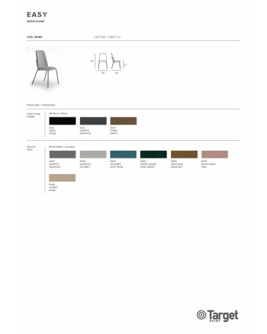 Chaise Easy – Target Point | Bhome by Arredi Barbàra