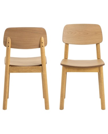 Sedia Barlow in rovere nordica – ACT DISTRIBUZIONE