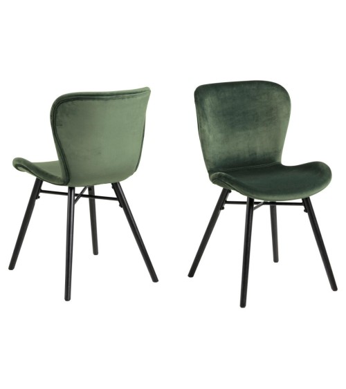 Sedia Batilda A1 brandy nero – ACT DISTRIBUZIONE