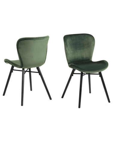 Batilda A1 brandy black chair – ACT DISTRIBUZIONE