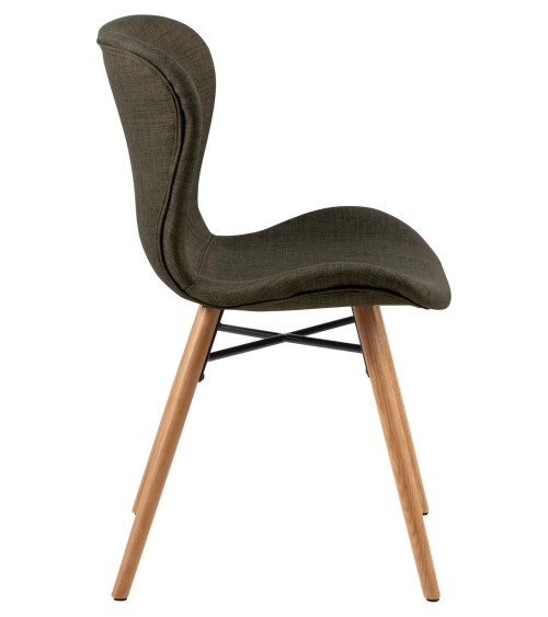 Sedia Batilda A1 brandy legno – ACT DISTRIBUZIONE