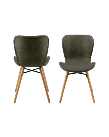 Batilda A1 Stuhl in Brandy Holz – ACT DISTRIBUZIONE