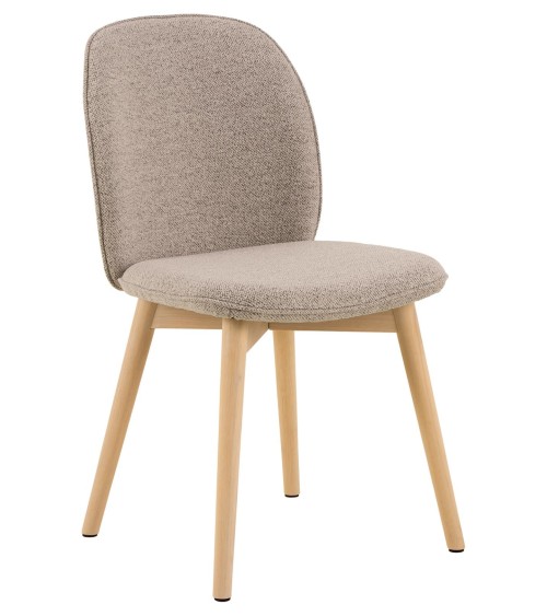 Cindy beige bouclé chair – ACT DISTRIBUZIONE
