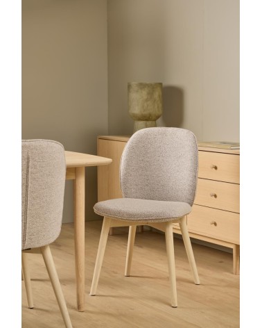 Chaise Cindy bouclé beige – ACT DISTRIBUZIONE