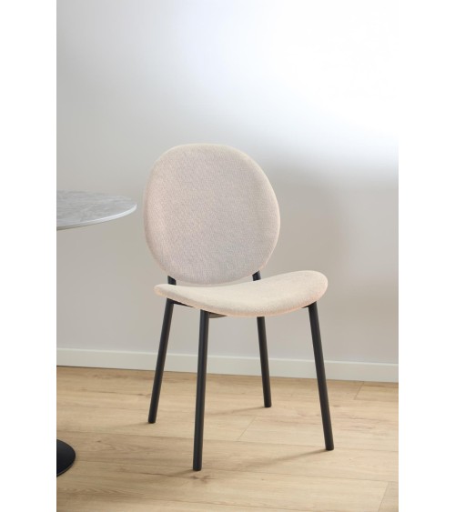 Sedia Cliff beige moderna – ACT DISTRIBUZIONE