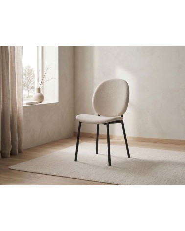 Chaise Cliff beige moderne – ACT DISTRIBUZIONE