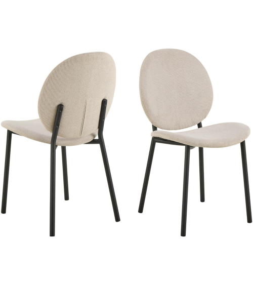 Moderner Cliff Stuhl in Beige – ACT DISTRIBUZIONE