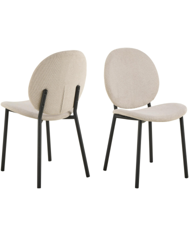 Modern beige Cliff chair – ACT DISTRIBUZIONE