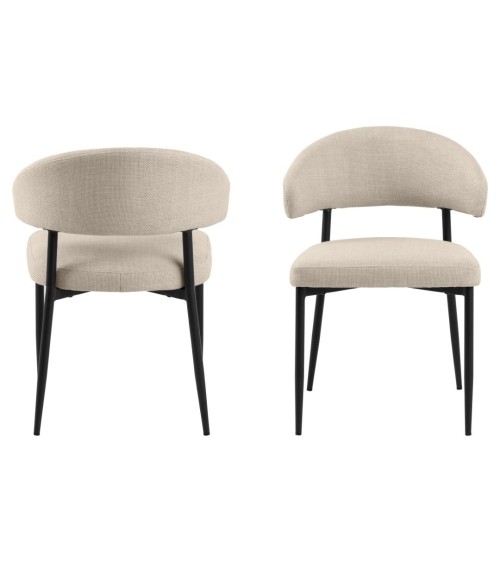Silla Edina moderna beige – ACT DISTRIBUZIONE
