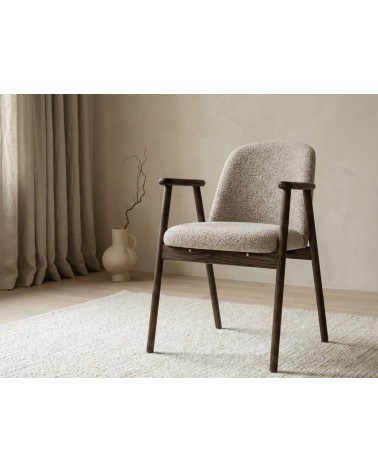 Silla Leo bouclé beige – ACT DISTRIBUZIONE