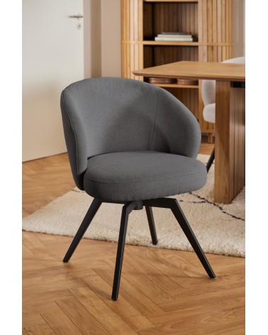 Sedia girevole Darlene beige – ACT DISTRIBUZIONE