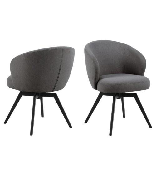 Sedia girevole Darlene beige – ACT DISTRIBUZIONE