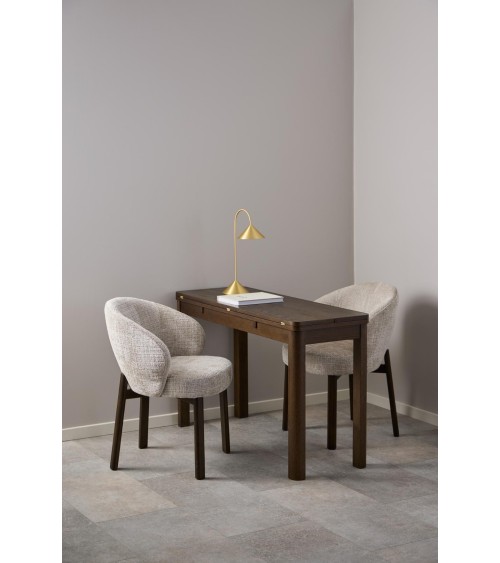 Sedia Darlene beige con gambe legno – ACT DISTRIBUZIONE