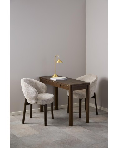 Sedia Darlene beige con gambe legno – ACT DISTRIBUZIONE