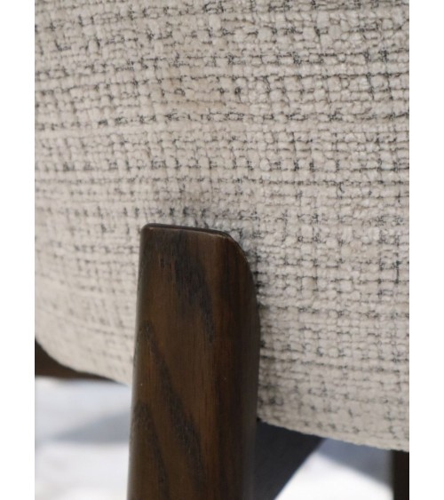 Sedia Darlene beige con gambe legno – ACT DISTRIBUZIONE