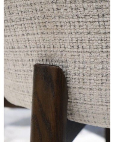 Chaise Darlene beige pieds bois – ACT DISTRIBUZIONE