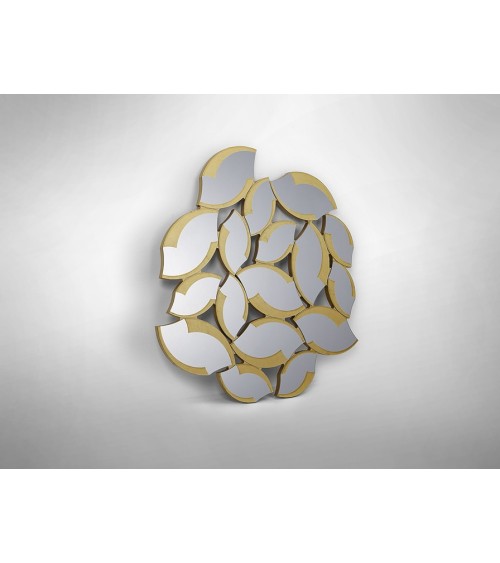 Miroir Sandal SCHULLER VALENCIA en verre et or