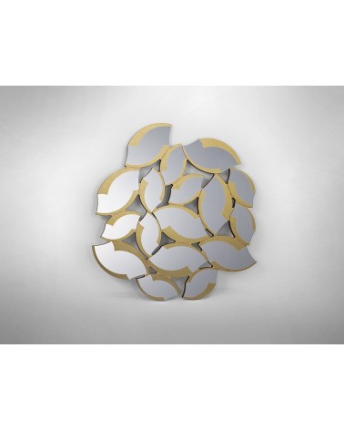 Miroir Sandal SCHULLER VALENCIA en verre et or