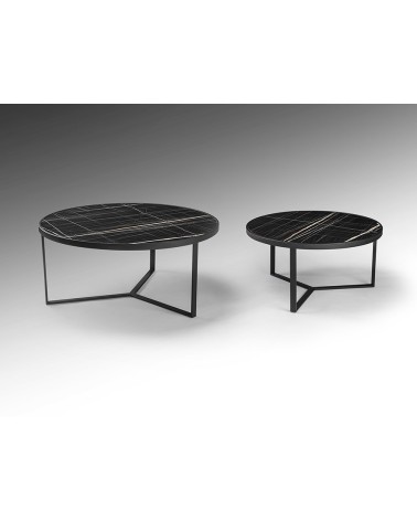 Set 2 mesas Naira SCHULLER VALENCIA mármol negro