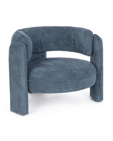 Fauteuil AISHA BIZZOTTO bleu | BHOME by Arredi Barbàra