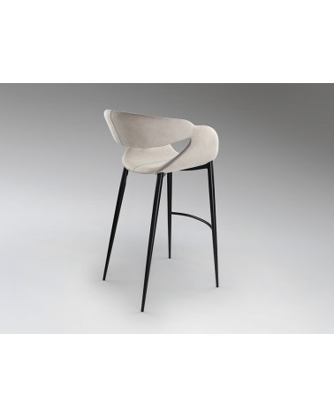 Tabouret Giro II SCHULLER VALENCIA pierre et noir