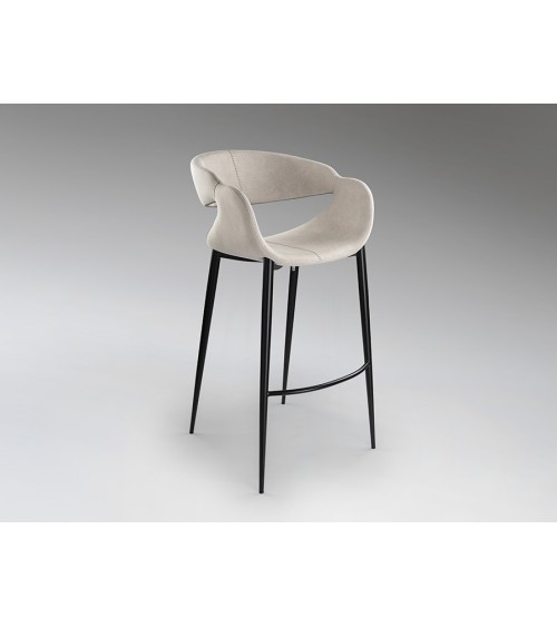 Giro II SCHULLER VALENCIA stone and black stool
