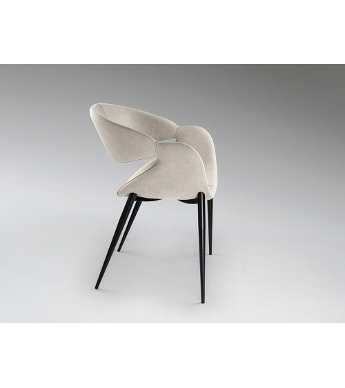 Giro SCHULLER VALENCIA stone and black armchair