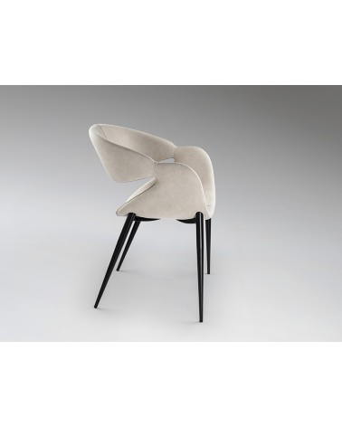 Giro SCHULLER VALENCIA stone and black armchair