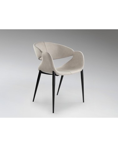 Giro SCHULLER VALENCIA stone and black armchair