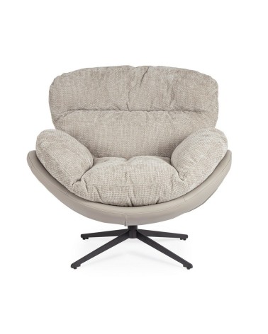 Poltrona ADINDA BIZZOTTO grigio tortora | BHOME