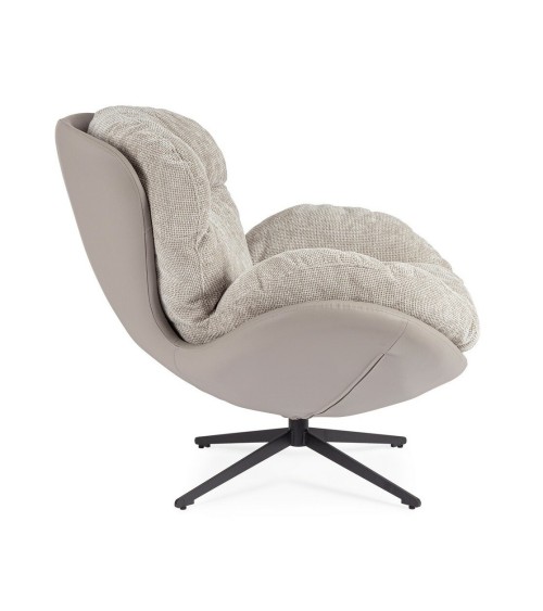 Poltrona ADINDA BIZZOTTO grigio tortora | BHOME