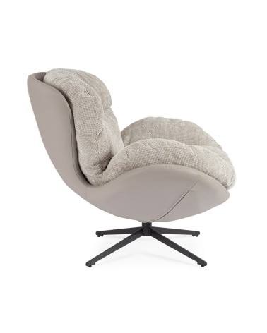Poltrona ADINDA BIZZOTTO grigio tortora | BHOME