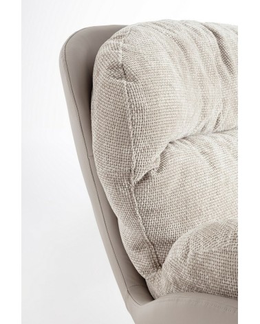 Poltrona ADINDA BIZZOTTO grigio tortora | BHOME