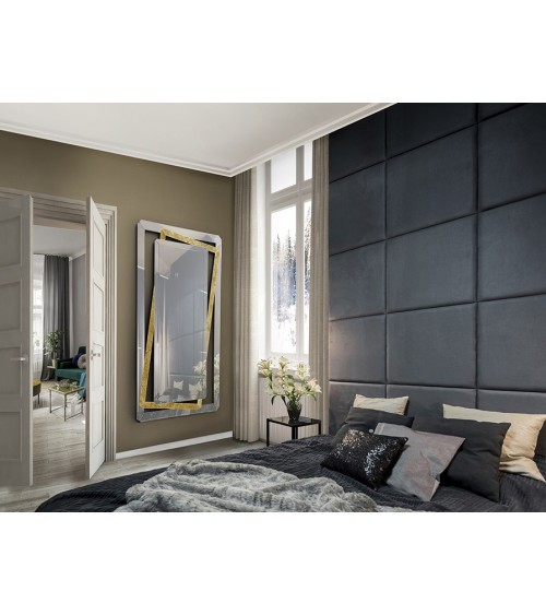 Specchio Nora SCHULLER VALENCIA con finitura oro
